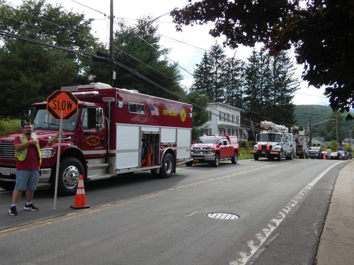 Why We Do What We Do, Covering an Accident on Route 23