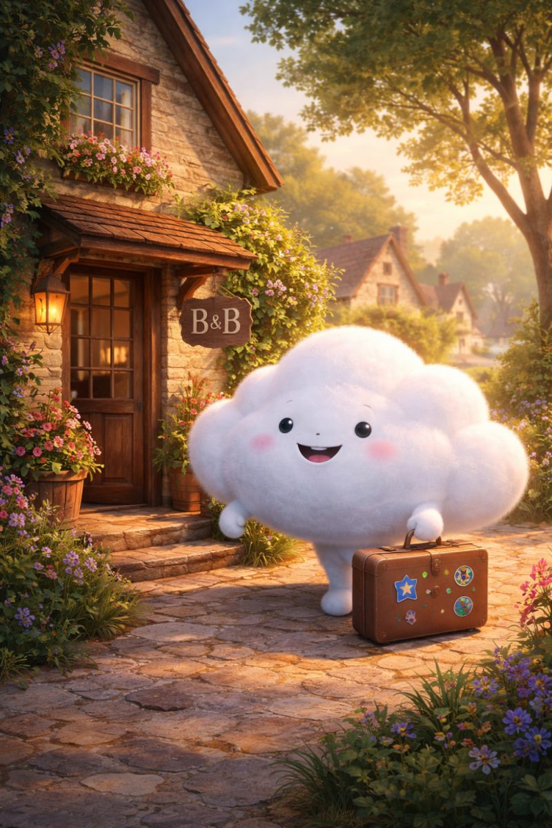 When Cloud Came to Stay at the Village Bed and Breakfast