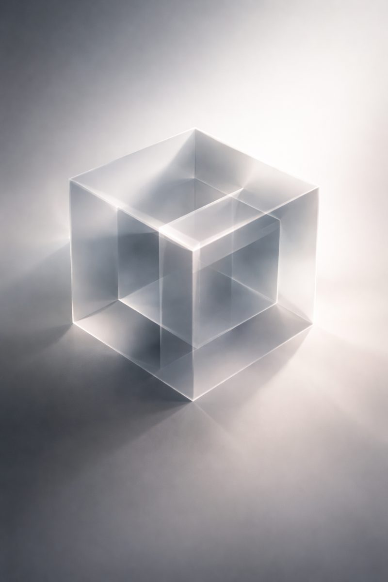 You Never See the Whole Shape at Once