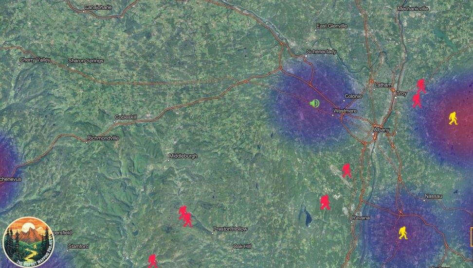 Bigfoot Witnessed in Schoharie County (Allegedly)