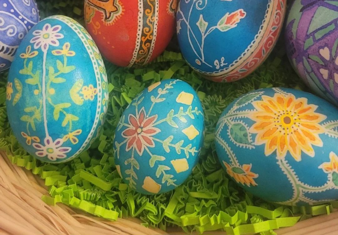 The Roxbury Arts Group Announces Learn the Ancient Art of Pysanky: Ukrainian Egg Painting Workshop with Joanne Lentner - Saturday, March 7