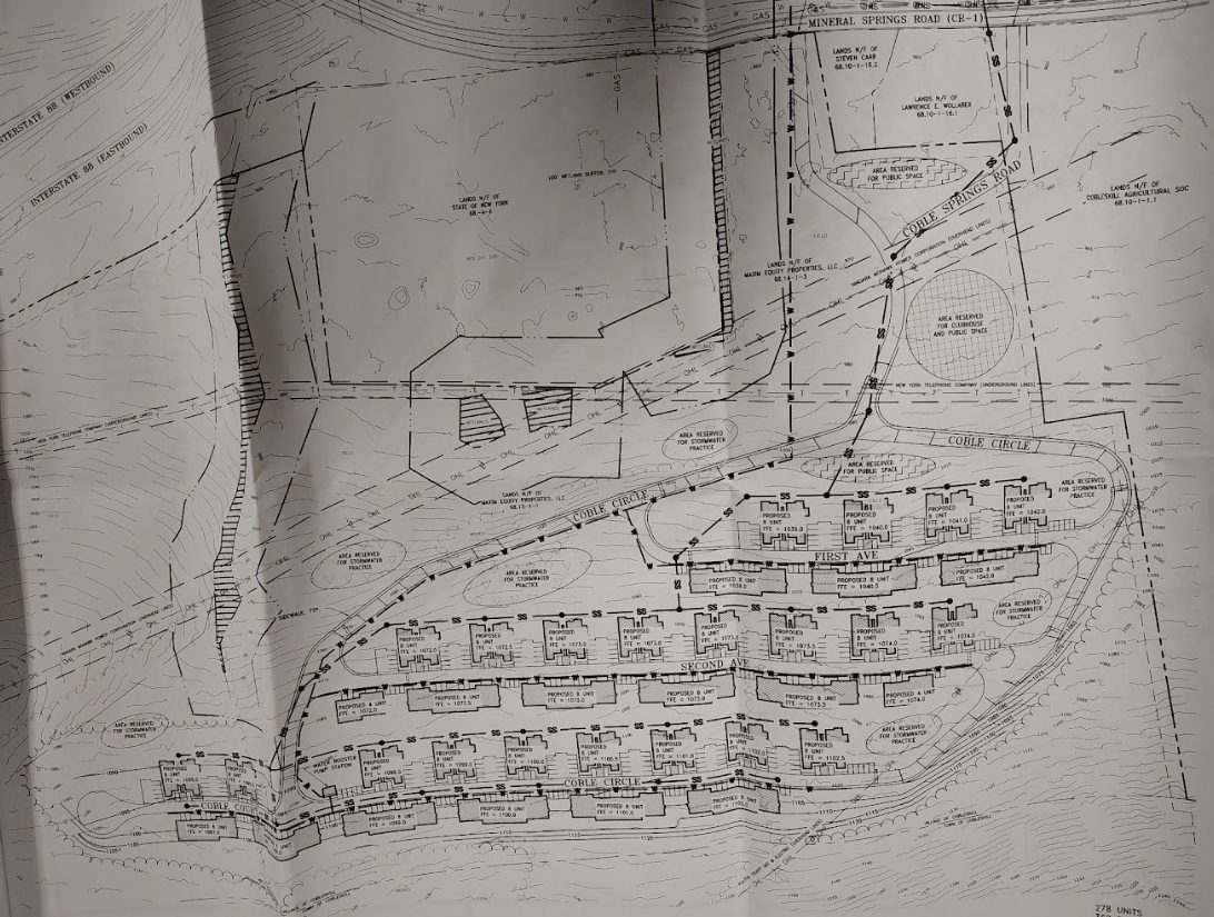 278-Unit Townhouse Project Moves Forward  - Follows Cobleskill Planning Board Review