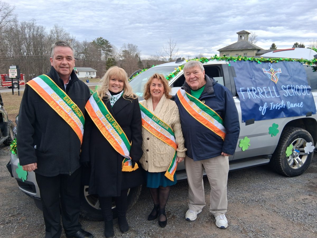 3rd ANNUAL EAST DURHAM ST. PATRICK’S DAY PARADE  -Green-Clad Crowd Lines Mile-Long March Route