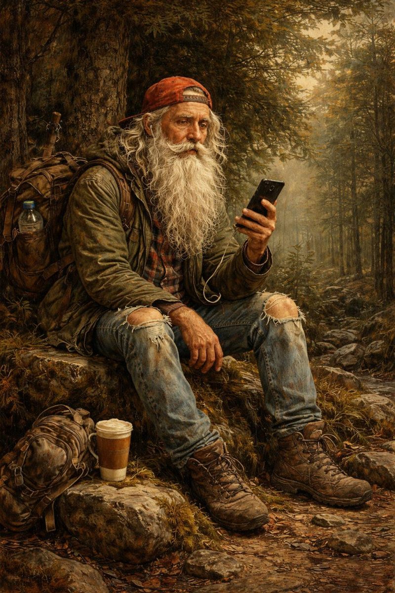Around the Mountain by LJ James - Is Rip Van Winkle Still Out There?