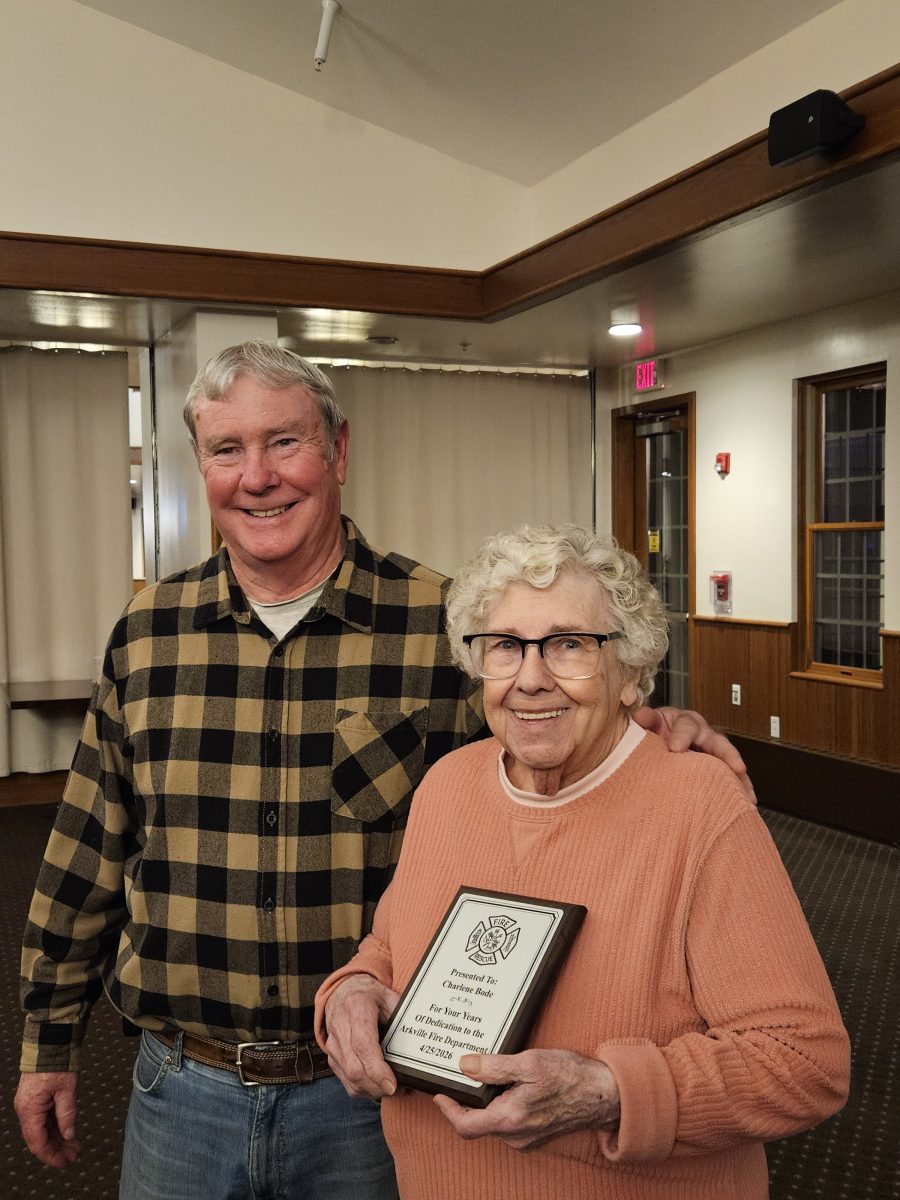 Bode Honored by Arkville FD