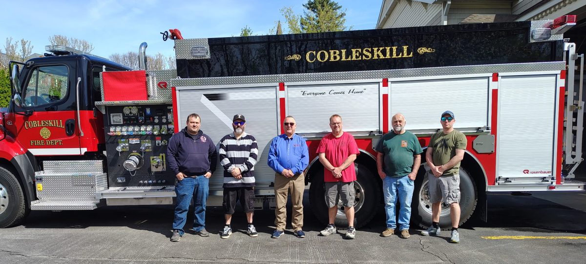 Cobleskill Fire Department Accepts New Pumper/Tanker