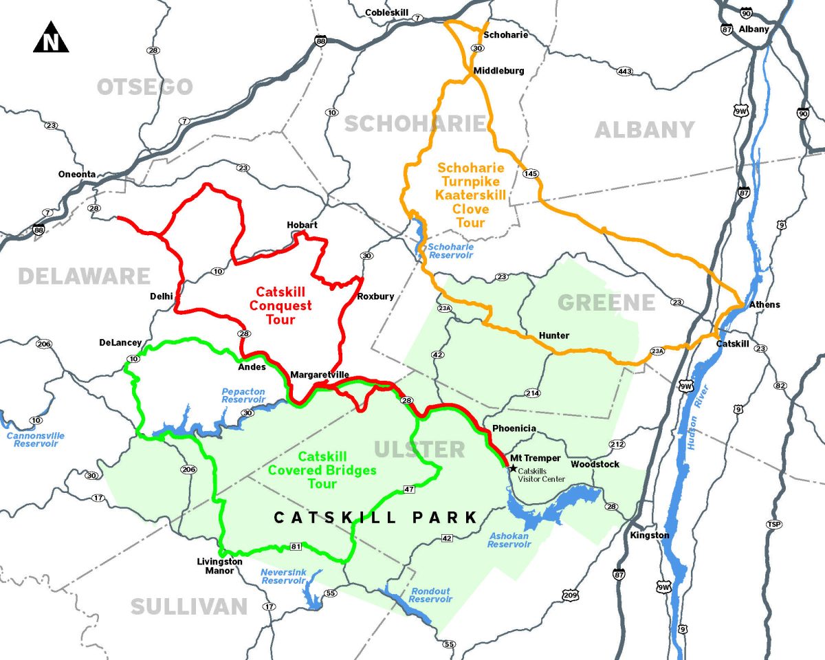 The Joy of Country Driving in the Catskills: Driving Tours for Enthusiasts