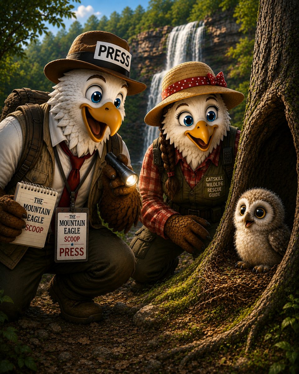 Scoop The Mountain Eagle and Maggie: A Catskill Mountain Love Story