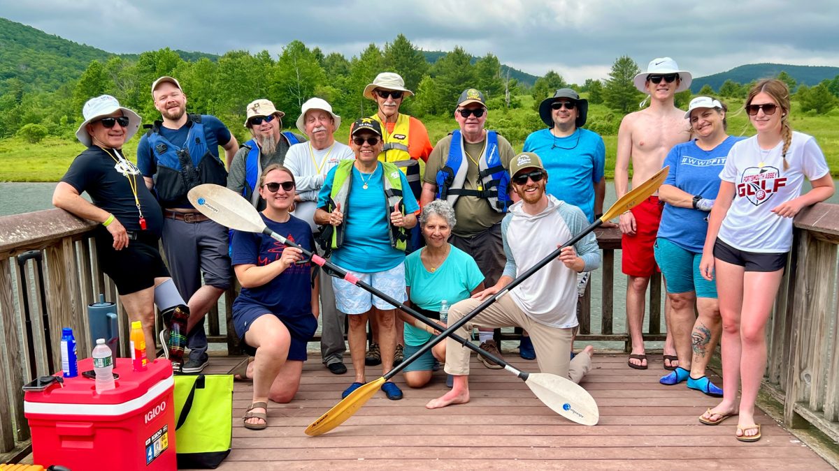 Injured Vets Explore Three Mountain Lakes in ASF’s WIM Kayaking Event