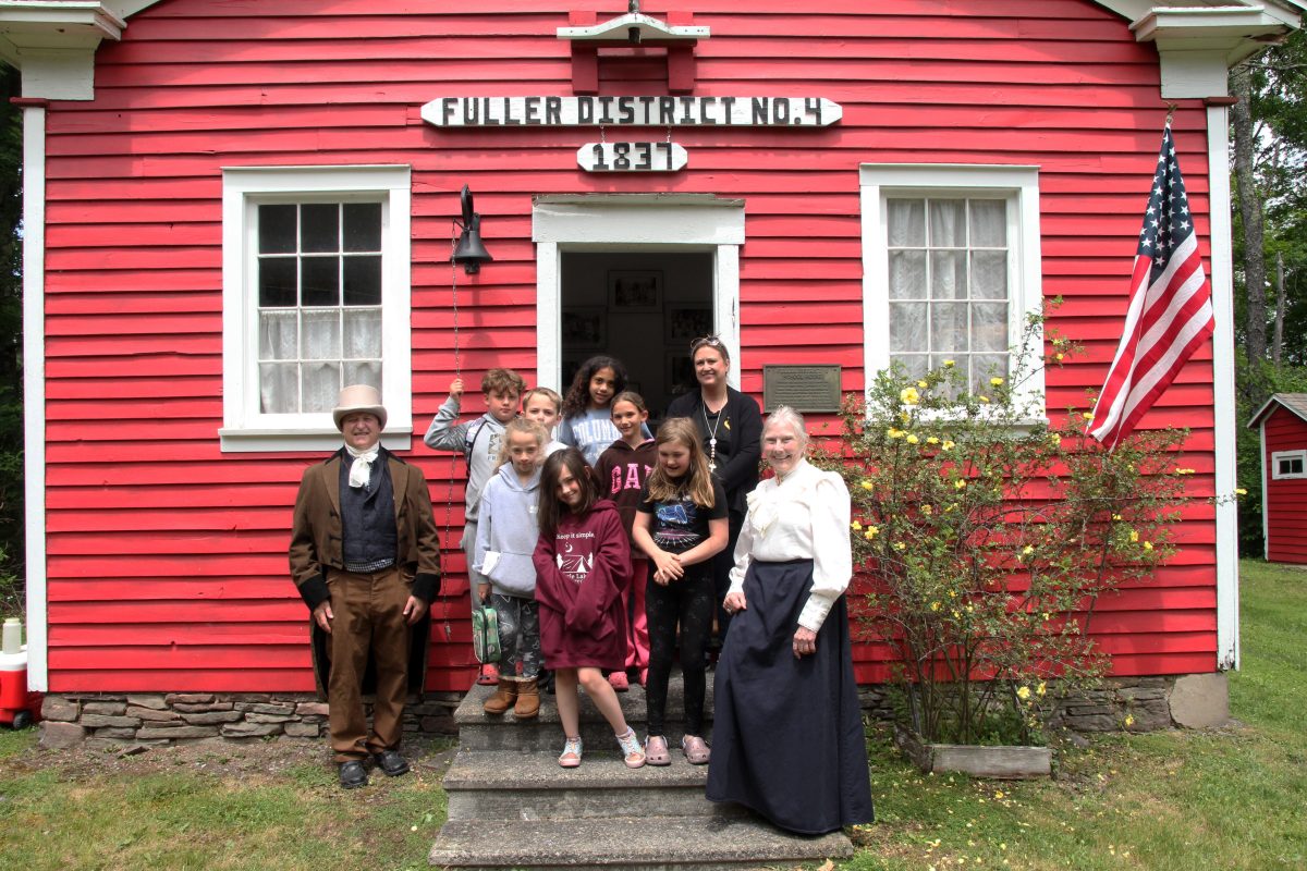 Jefferson Students Visit One-Room Schoolhouse