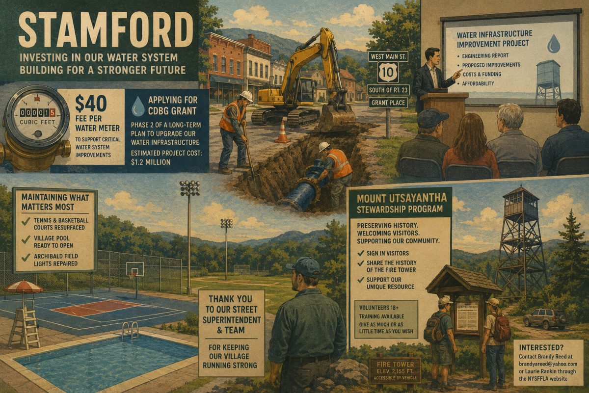 Village Approves Capital Water Fee, New Phase Water Improvement Application