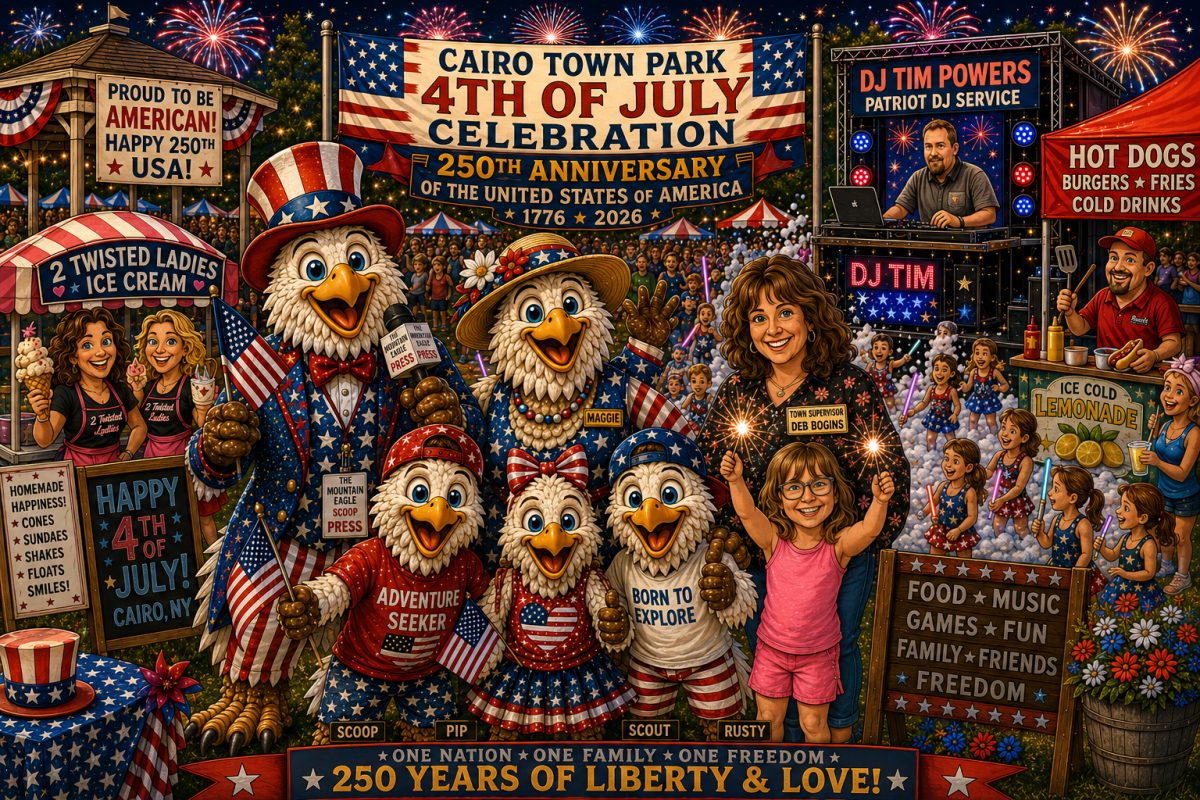 Scoop the Mountain Eagle and Family Celebrate America's 250th in True Hometown Style!