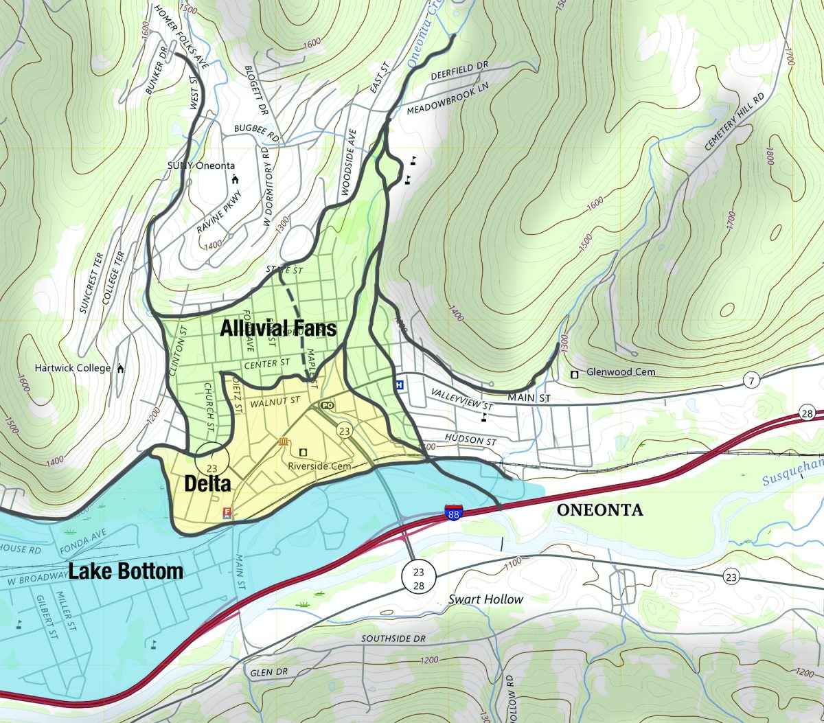The Oneonta Delta