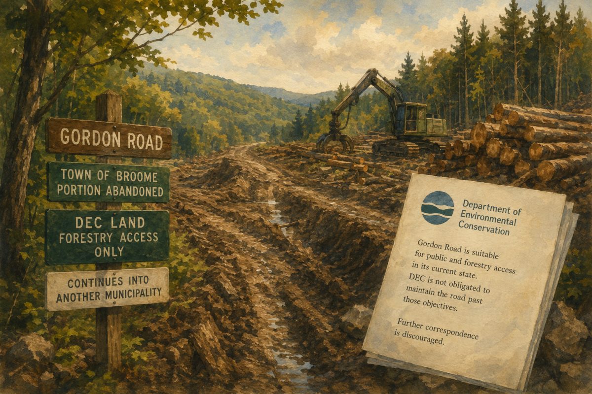 Gordon Road Dispute Continues