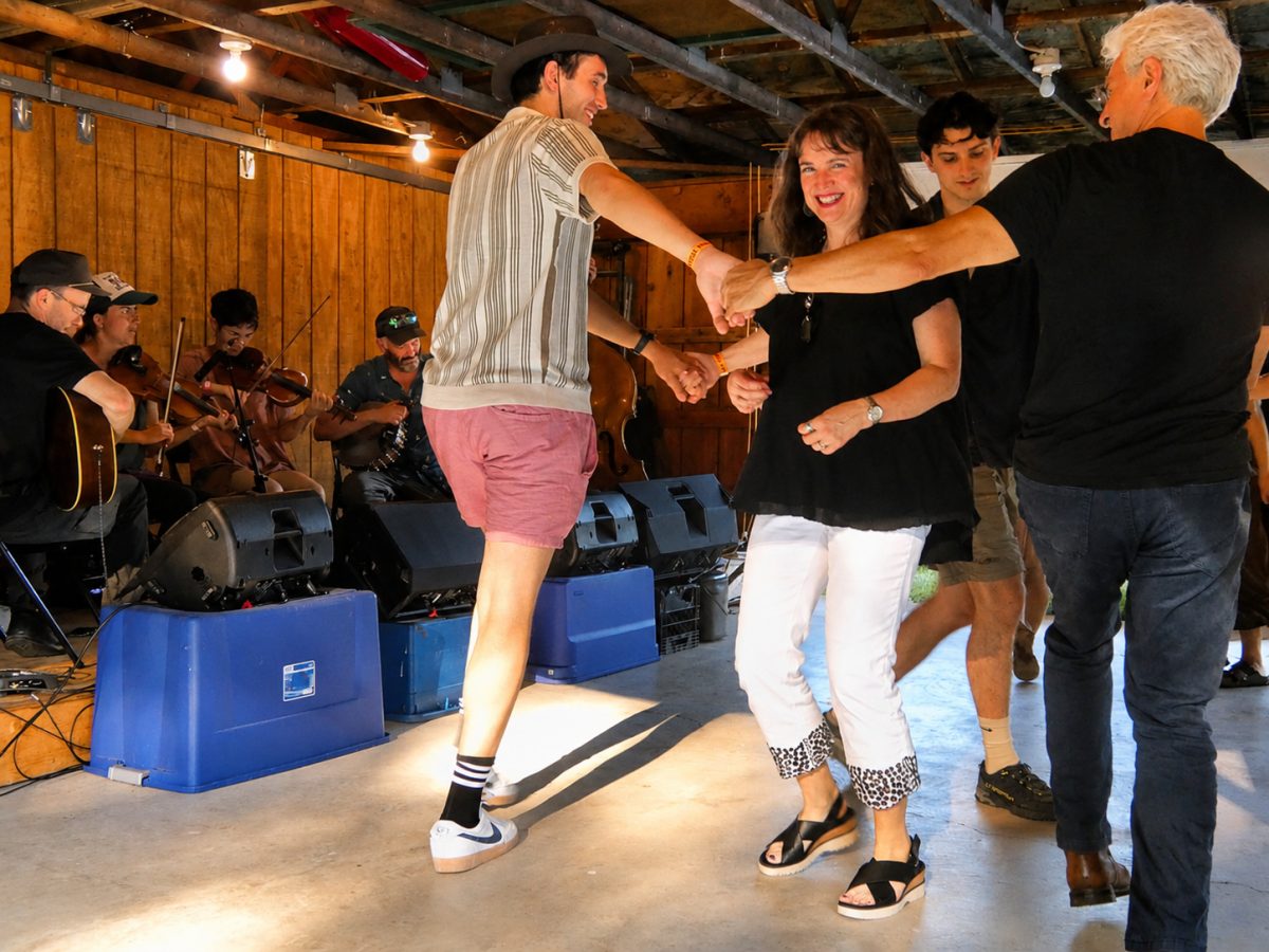 In the Summer Heat, it is Cool to Square Dance in Andes