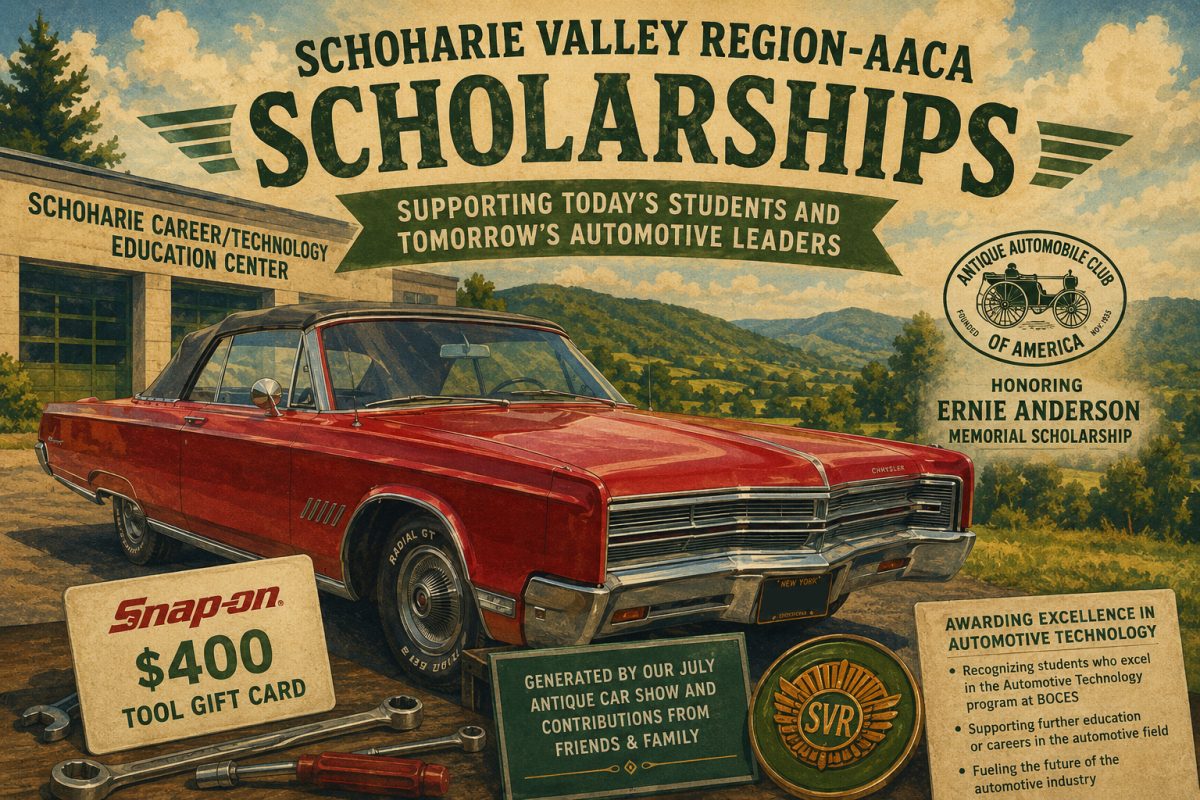 Schoharie Valley Region AACA Scholarship winners named