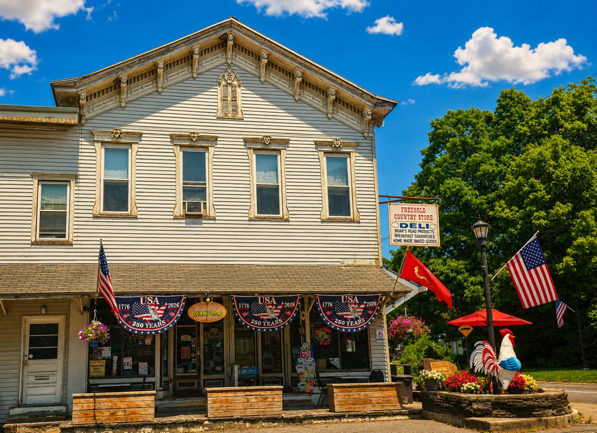 The Freehold Country Store - a REAL Deli