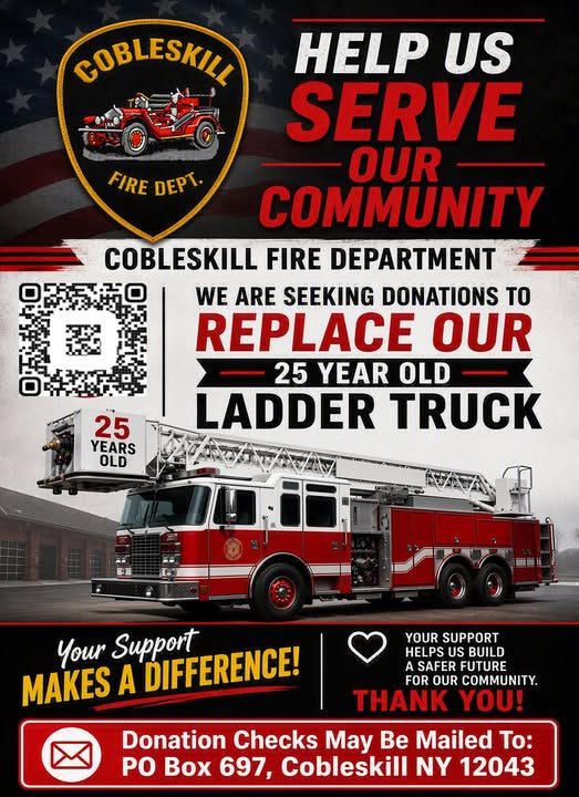 Cobleskill Fire Department Seeking Donations