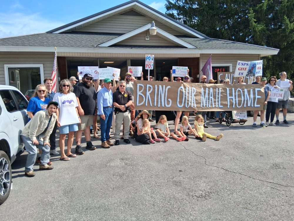 Post Office Protest in Lexington