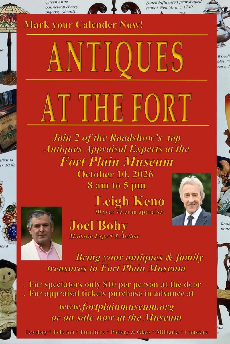 Antiques Show at the Fort Plain Museum