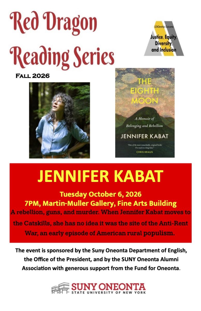 Local Author Jennifer Kabat To Read At SUNY Oneonta