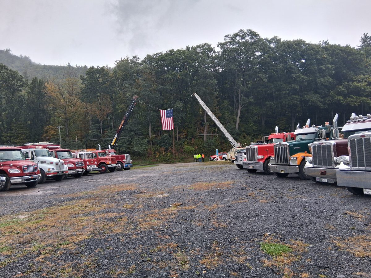 A Final Convoy for “The Chief” in Prattsville
