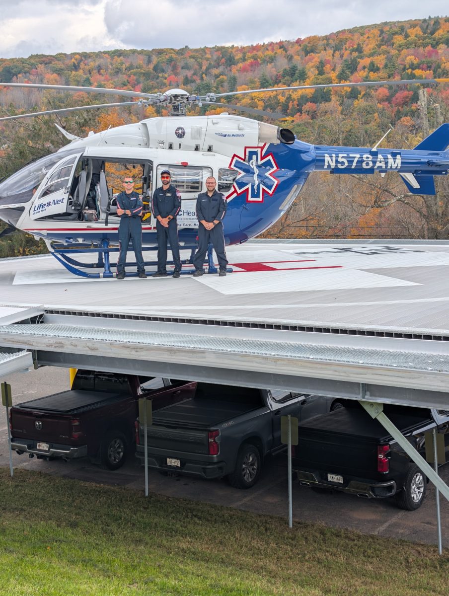 Exciting Day in Margaretville & Community for Helipad Unveiling