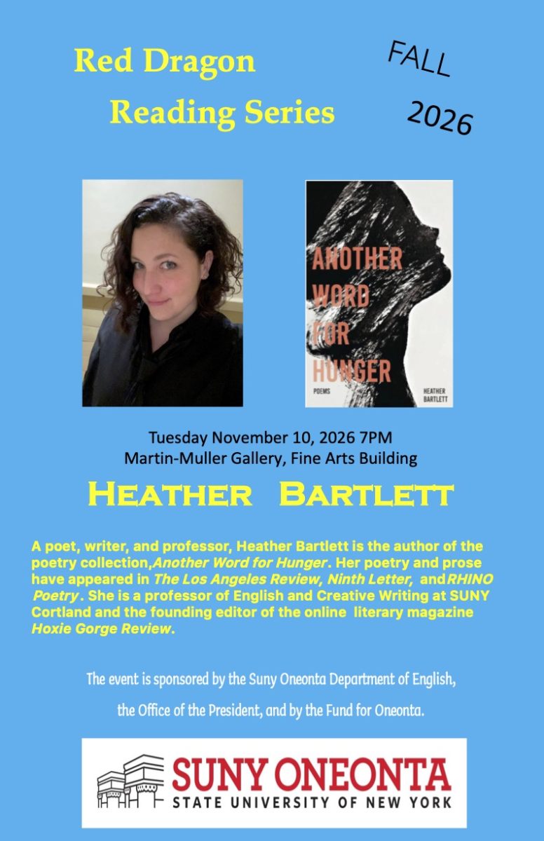 Poet Heather Bartlett To Read at SUNY Oneonta