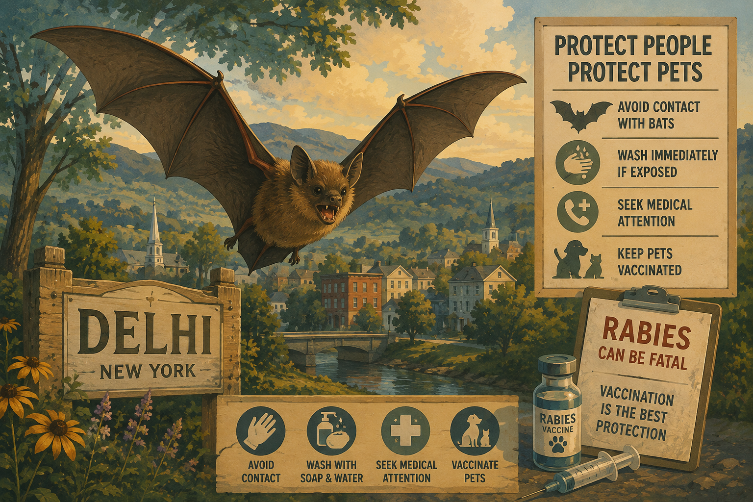 Bat Tests Positive for Rabies in Delhi