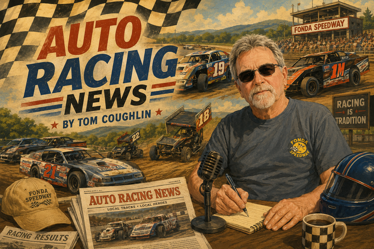 Fonda Speedway Museum and Hall of Fame want to present a speedway guest with a thousand dollars