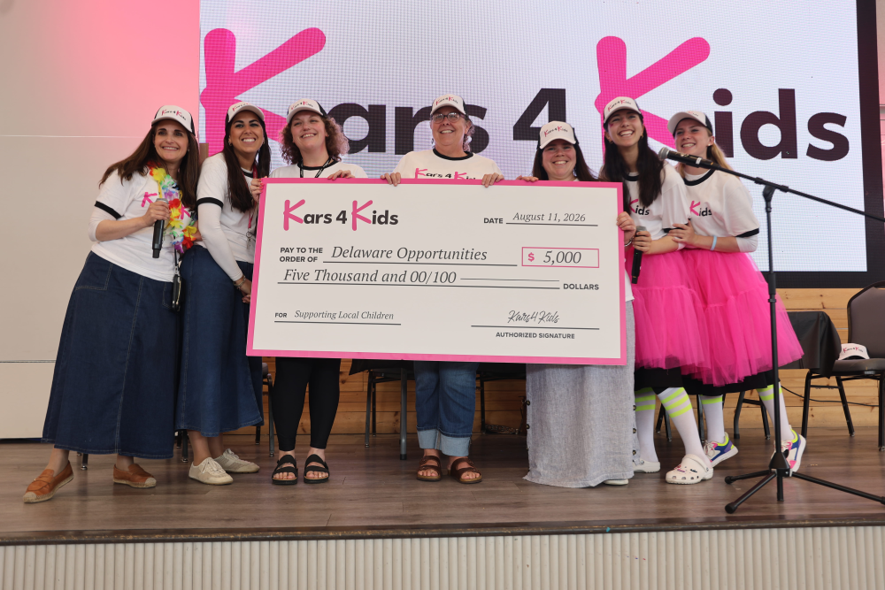 Kars4Kids Presents $5,000 Grant to Delaware Opportunities to Fund Trauma-Informed Children's Book Series