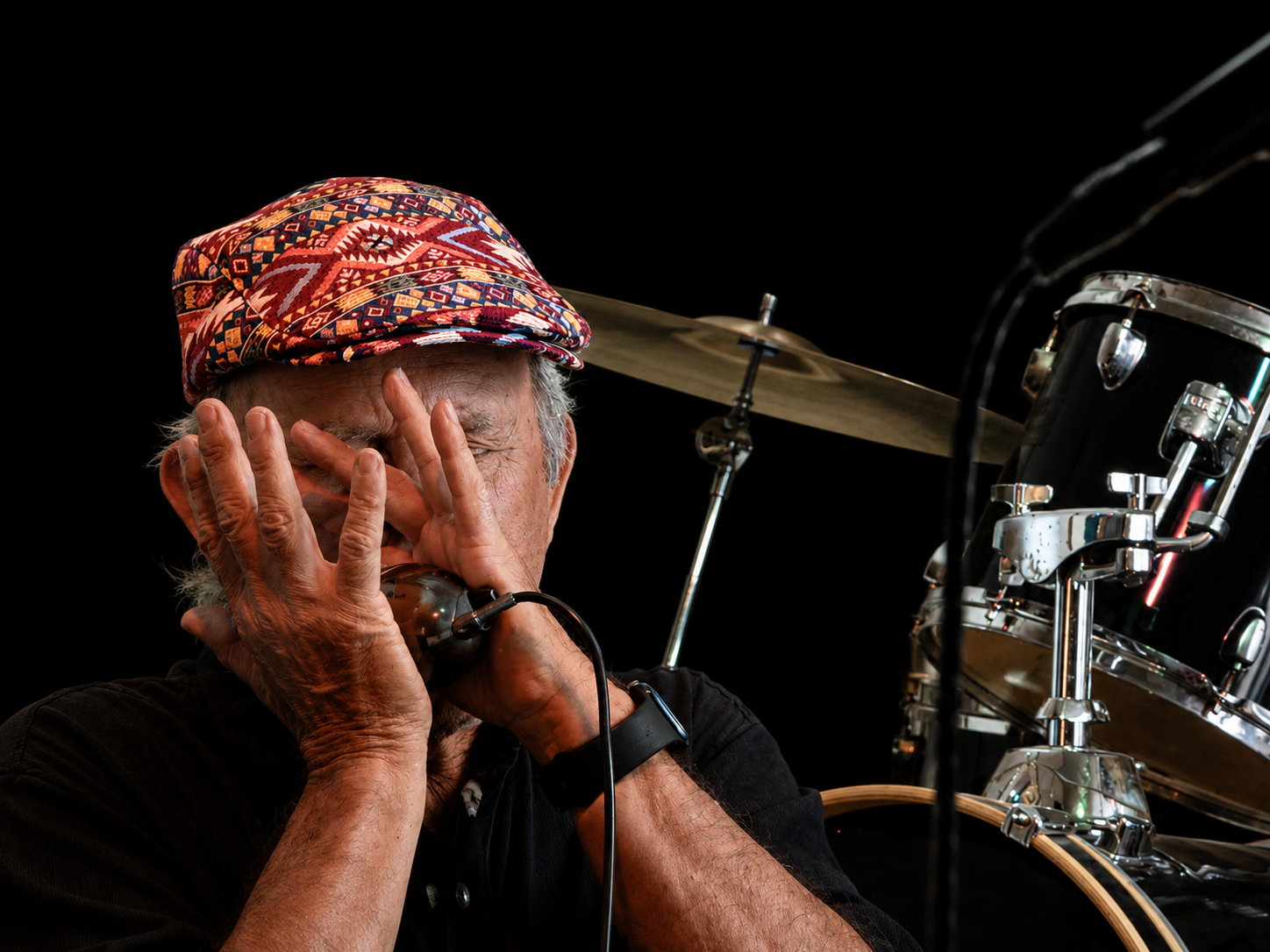 Never too old to play in a garage band