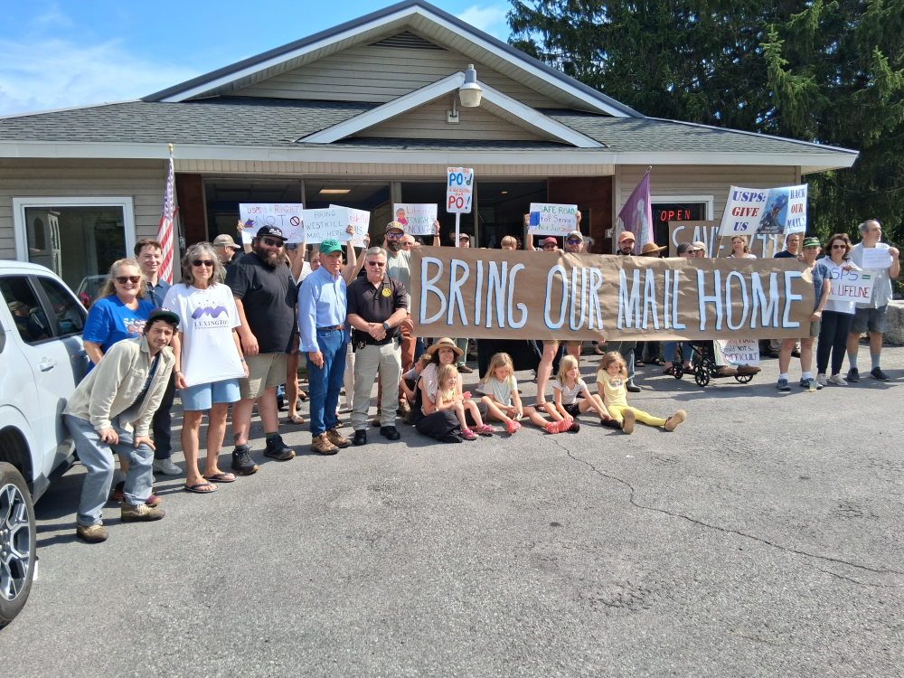 Post Office Protest in Lexington