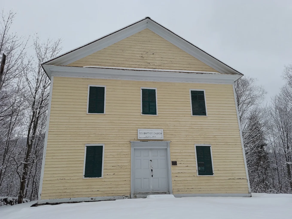 Roxbury Worship in Old Yellow Church Aug. 30