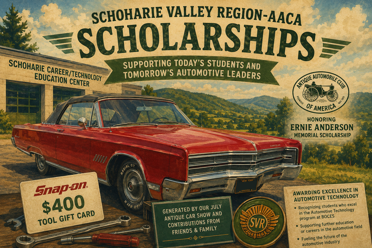 Schoharie Valley Region AACA Scholarship winners named