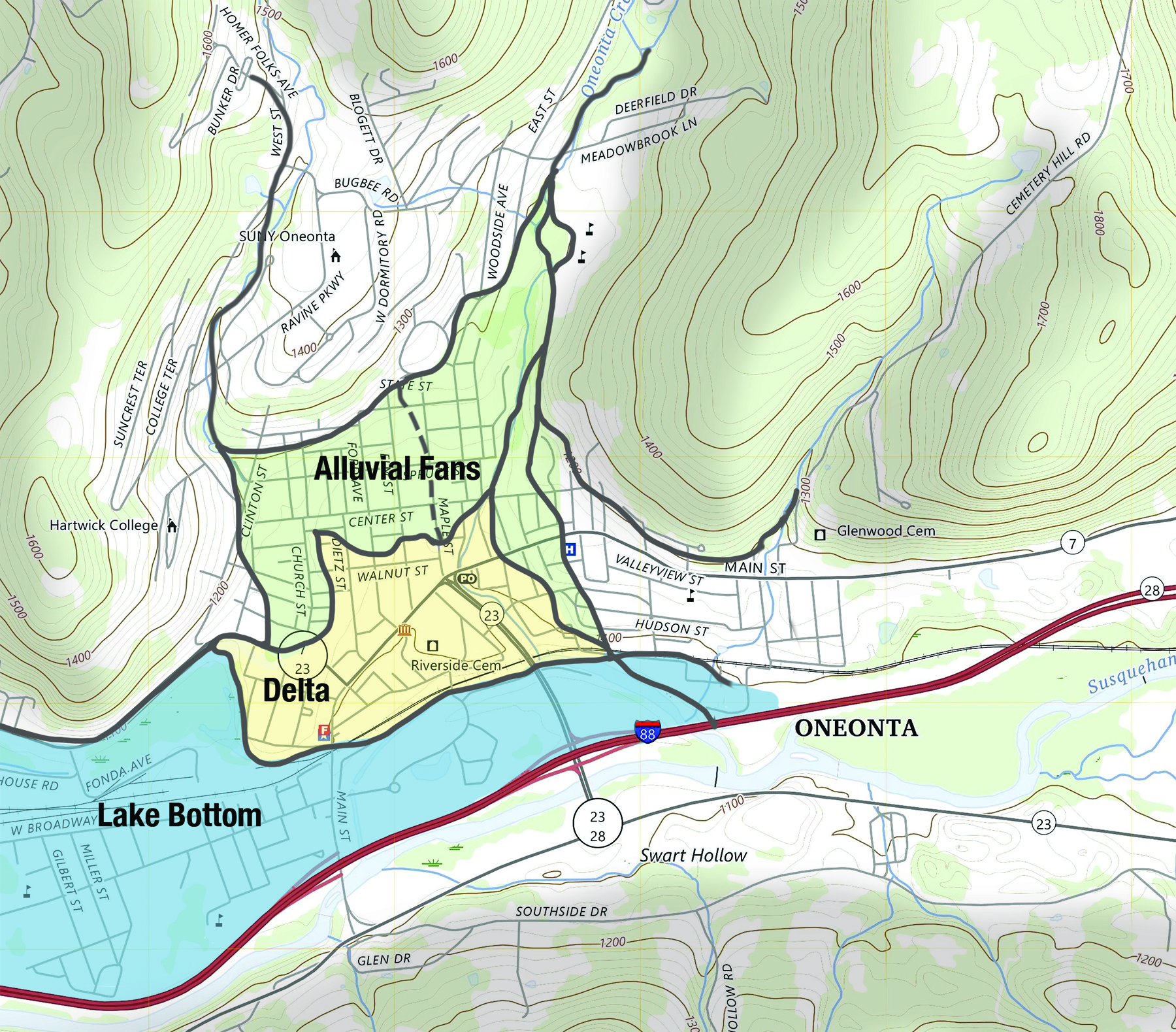The Oneonta Delta