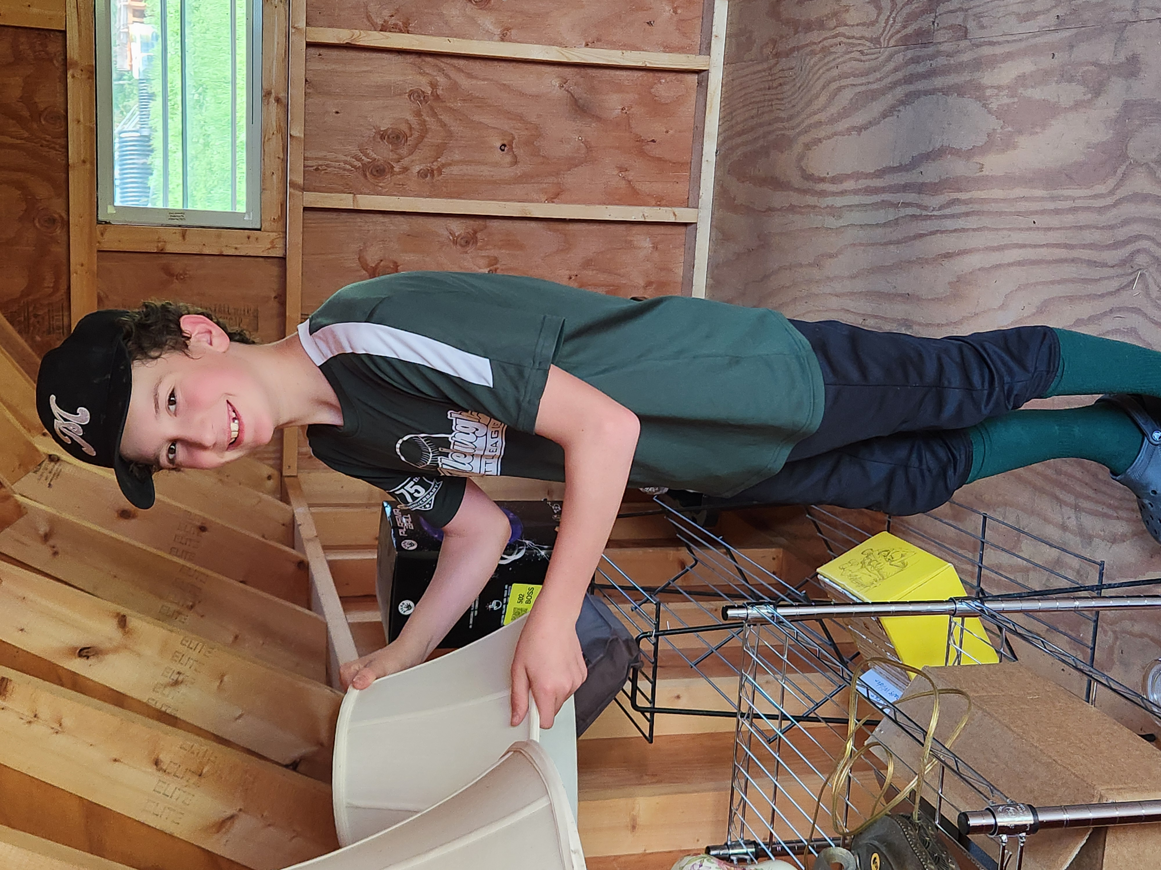 The Red Shed at the Gilboa Museum is open