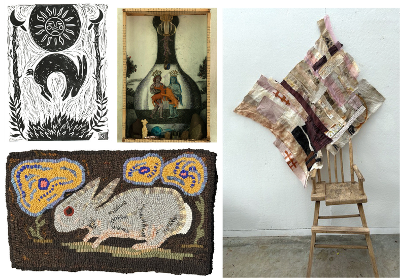 The Roxbury Arts Group Focuses on Folk Art this Fall with the Everybody’s Art Group Exhibition at Headwaters Arts Center Starting Sept. 5