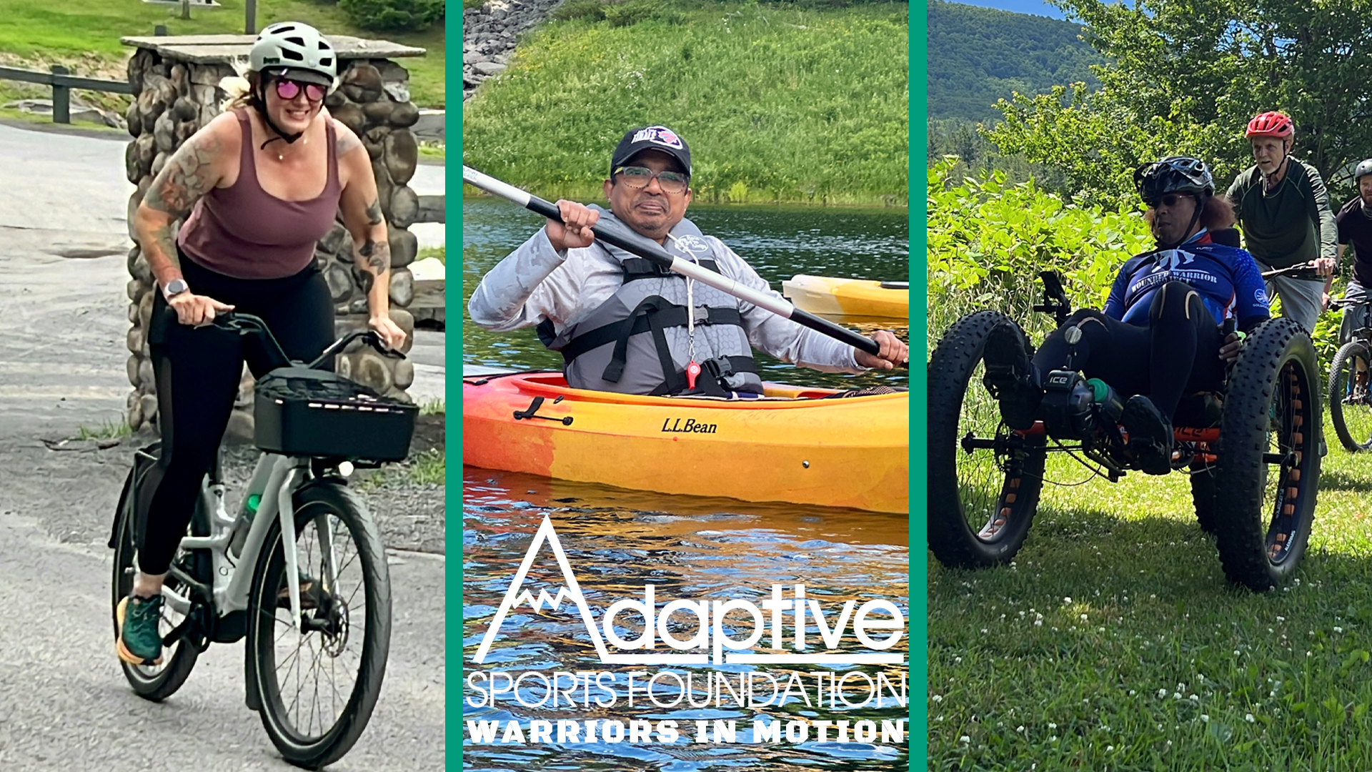 Veterans Take on Cycling, Kayaking and Mountain Biking at ASF Multisport Event