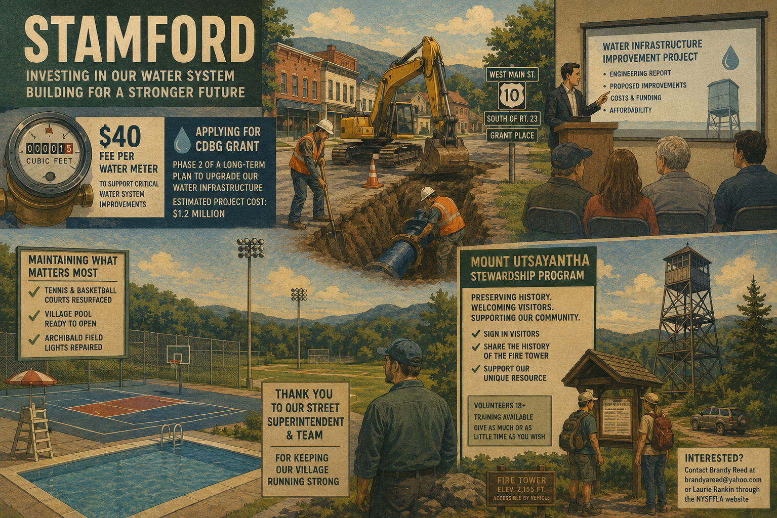 Village Approves Capital Water Fee, New Phase Water Improvement Application