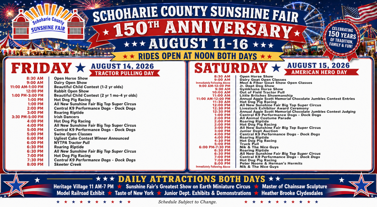 Schoharie County Sunshine Fair Photo