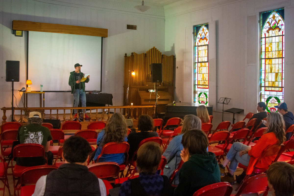 Verbatim Text Sound Expo a Great Fall Festival Photo
