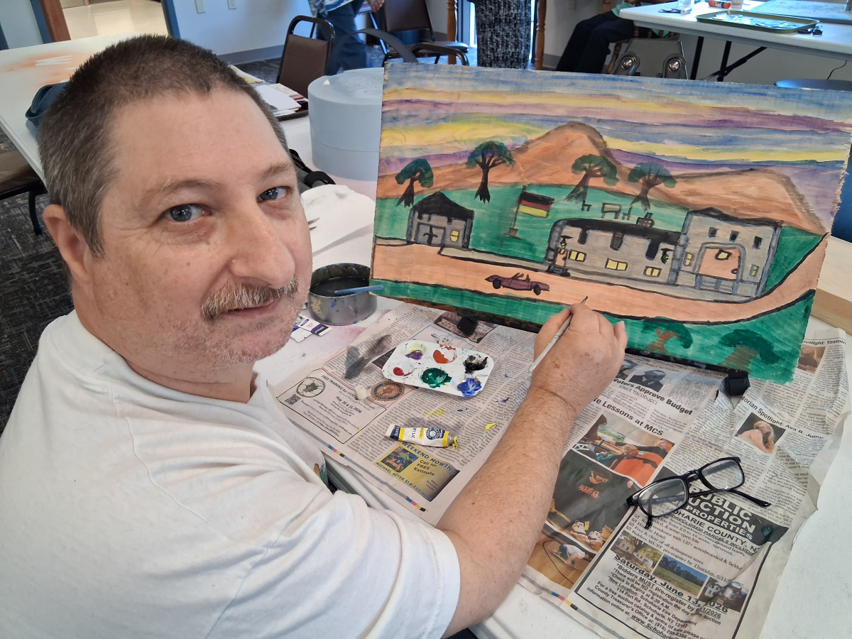WAJPL (and beyond) GOLDEN AGERS Annual Arts & Crafts “Show and Tell” Photo