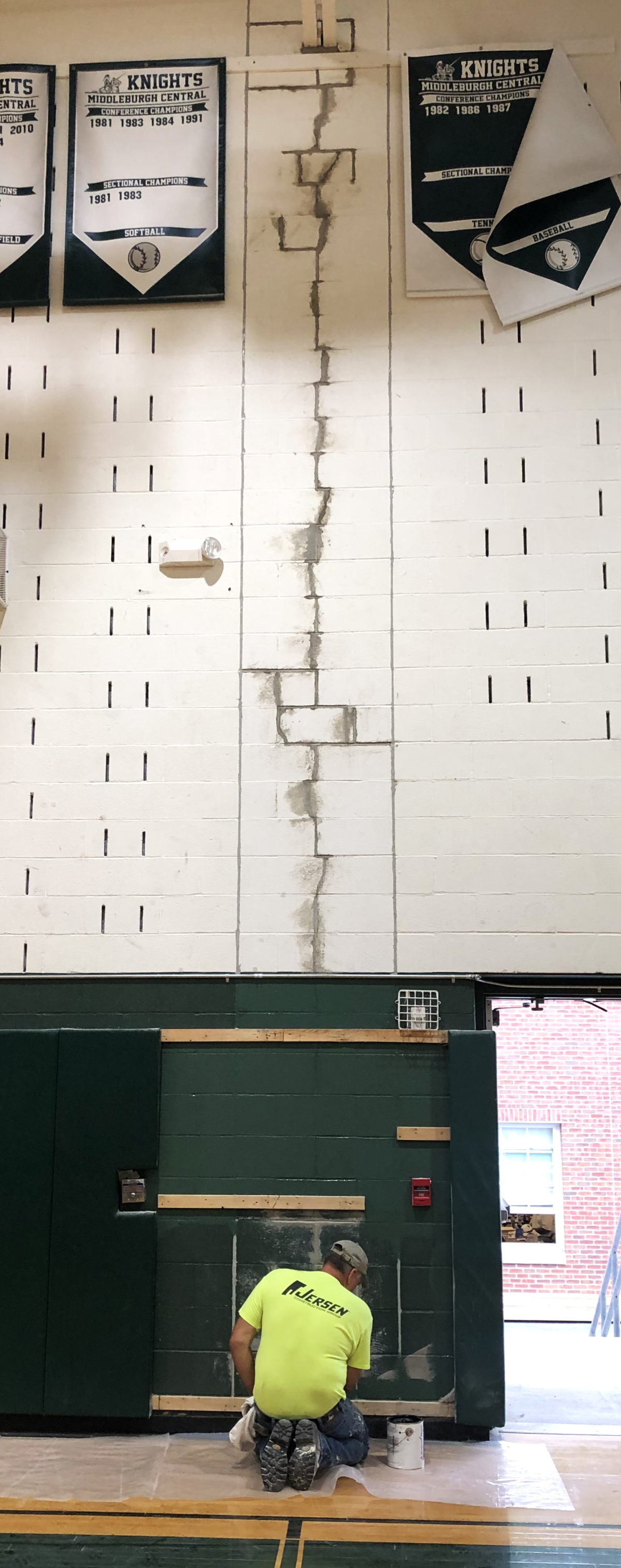 Summer Project Work Continues at M'burgh School Photo