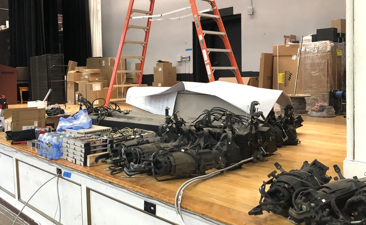 Summer Project Work Continues at M'burgh School Photo