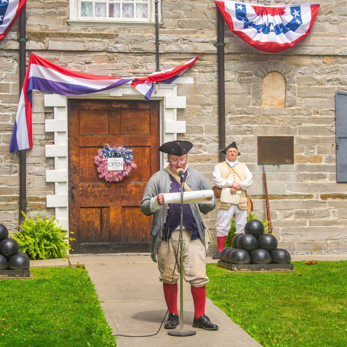 Old Stone Fort Marks 250 Years of American Independence Photo