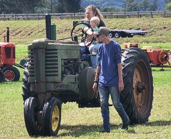 Past, Present, Future at Roseboom Antique Power Days Photo