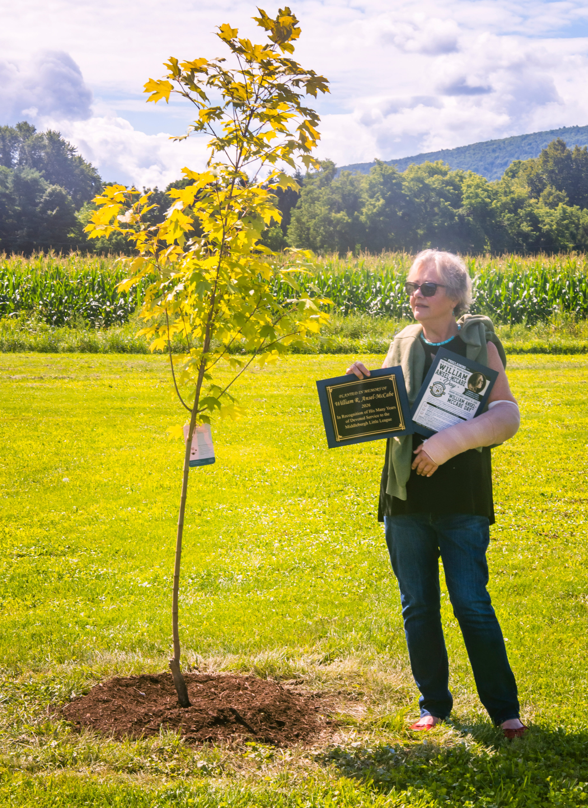 Middleburgh Little League Celebrates 75 Years - Honors Ansel-McCabe Photo