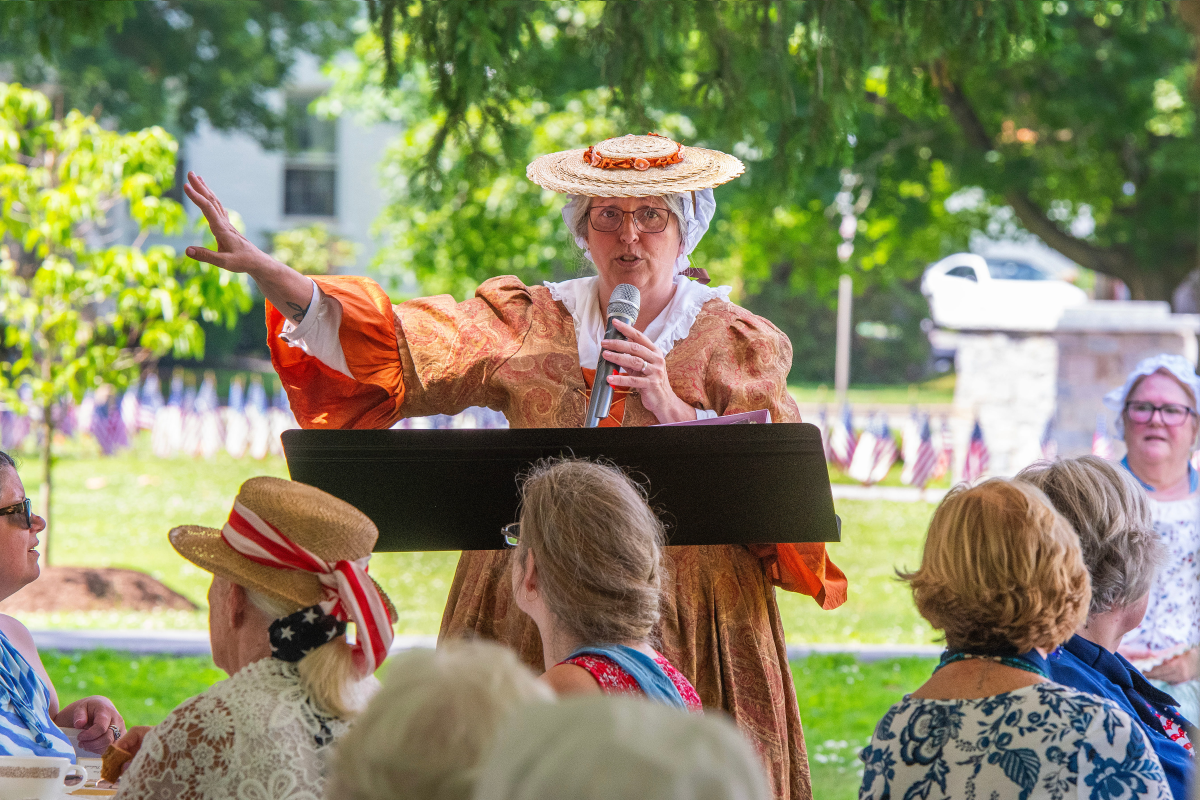“Remember the Ladies” at Schoharie Daughters of the American Revolution Photo