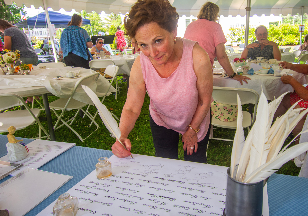 “Remember the Ladies” at Schoharie Daughters of the American Revolution Photo